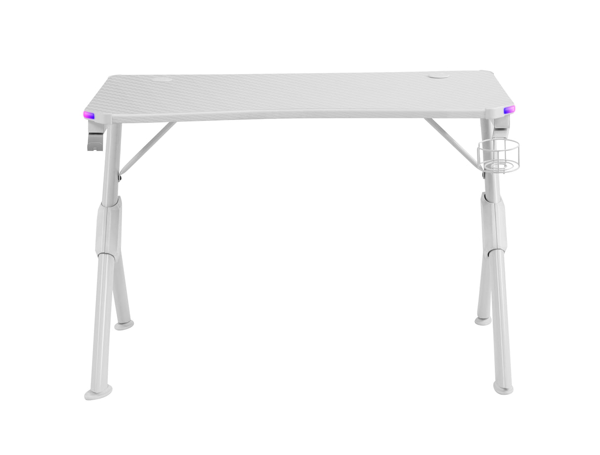 Mesa Gaming Mars Gaming Mgdrgb 110 X 60 X 75cm Blanca