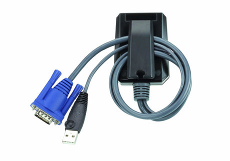 EAN 4719264644788 - ATEN CV211 cable para video, teclado y ratón (kvm) Negro, Azul imagen 4