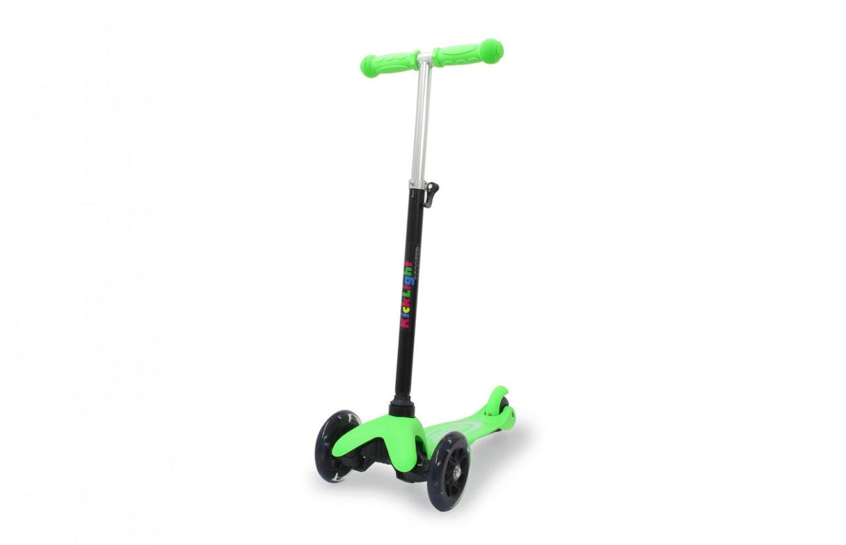 Jamara 460495 Scooter Niños Patinete De Tres Ruedas Negro, Verde