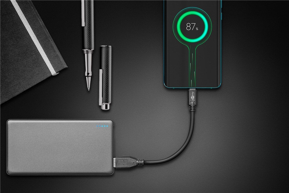 EAN 4040849452475 - Goobay 45247 cable USB USB 3.2 Gen 1 (3.1 Gen 1) 0,15 m USB A USB C Negro imagen 3