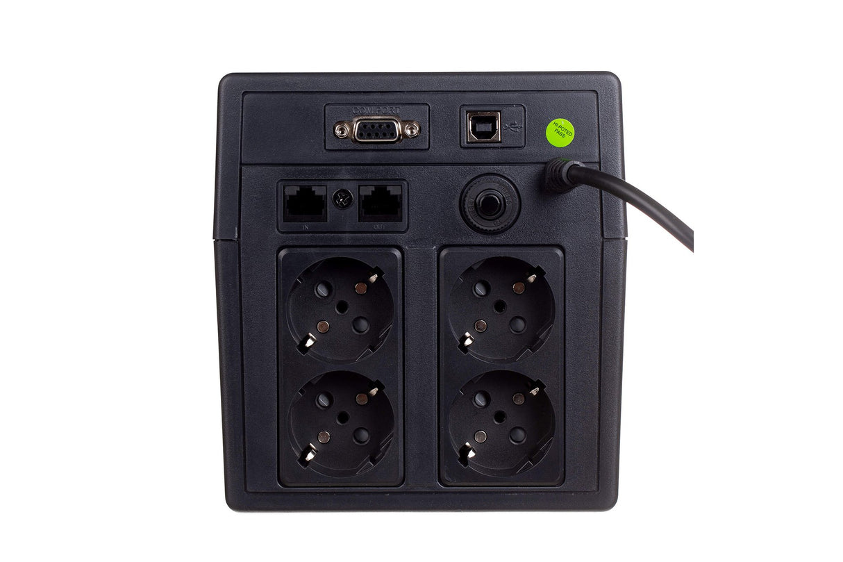 EAN 4016032442462 - Digitus DN-170065 sistema de alimentación ininterrumpida (UPS) Línea interactiva 0,8 kVA 480 W 4 salidas  imagen 4