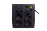 EAN 4016032442462 - Digitus DN-170065 sistema de alimentación ininterrumpida (UPS) Línea interactiva 0,8 kVA 480 W 4 salidas  imagen 4