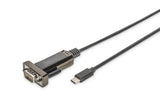 EAN 4016032435129 - Digitus DA-70166 cable de serie Negro 1 m DB-9 imagen 1