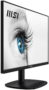 Monitor  Msi Pro Mp245vde, Led  23,8 "Negro, Fullhd, Va, Adaptive Sync, Hdmi, Vga, Panel 100hz 9s6-3pc0cm-003