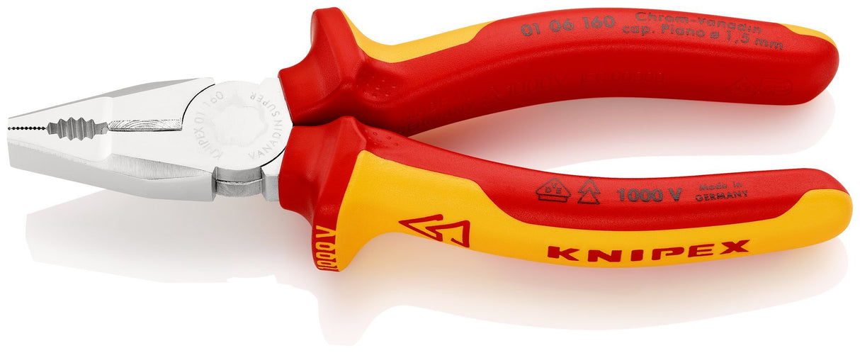 EAN 4003773040729 - Knipex 01 06 160 alicate Alicates de electricista imagen 2