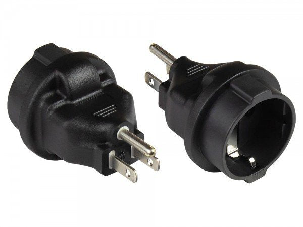 EAN 4014619460755 - Alcasa PA-4502S adaptador de enchufe eléctrico Tipo B Tipo F Negro imagen 1