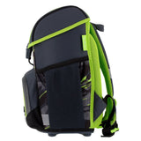 Herlitz Juego De Mochilas Escolares De 4 Piezas, 17 L, Ergonómica,Gris, Verde