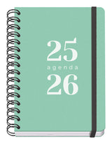 Dohe Agenda Escolar Grammar A5 Espiral Doble Dp Tapa Pp Verde 2025-2026