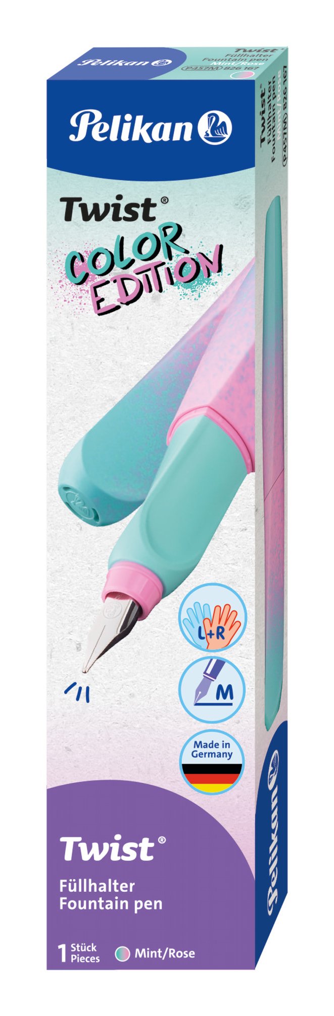 Pelikan Pluma Color Ed. P457 M M R Fs