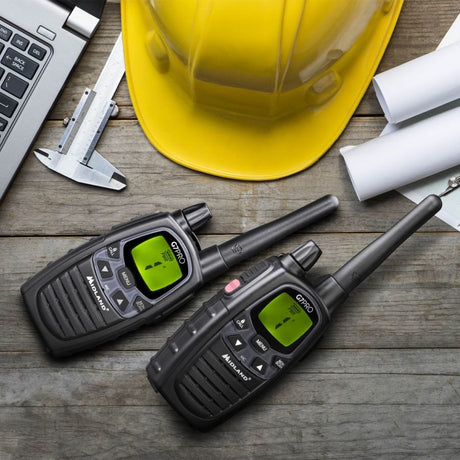 EAN 8011869203916 - Midland C1090.18 two-way radios 446 canales 433 MHz Negro imagen 6