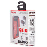 Radio Portátil Aiwa R-22rd Roja