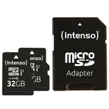 Intenso Microsd Card Uhs-I, 32gb Sdhc Premium Double Pack