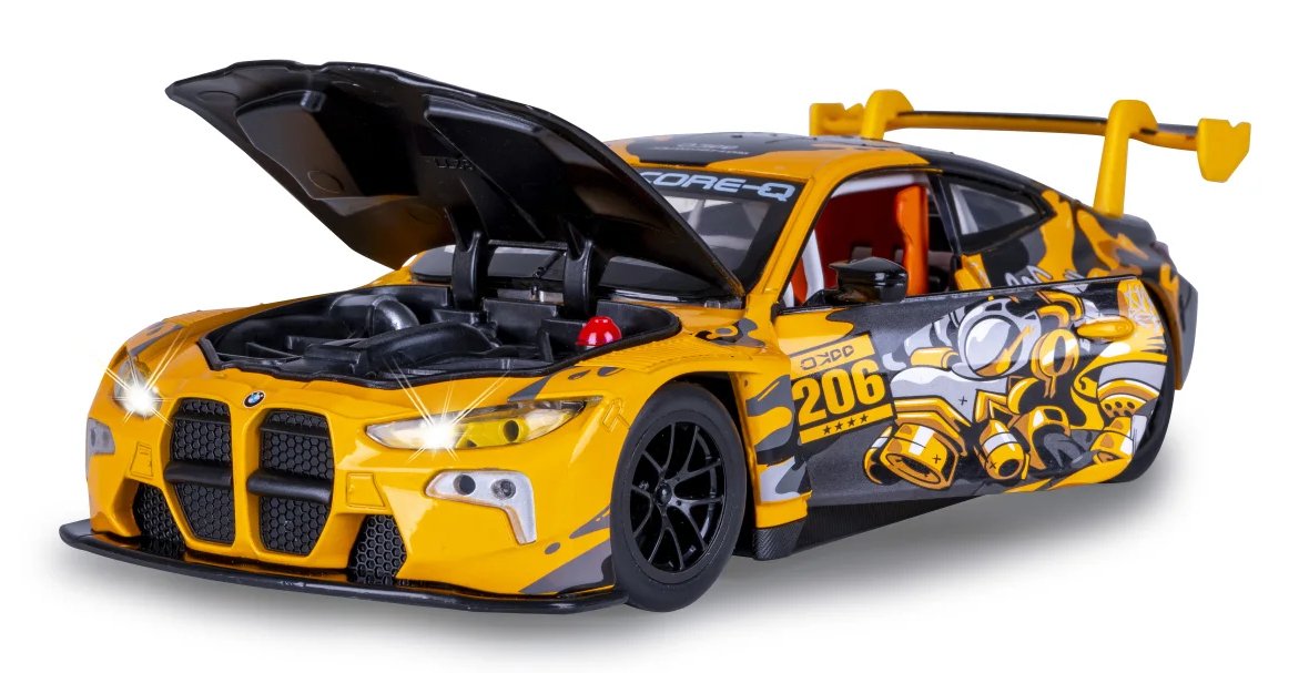 Jamara Bmw M4 Gt3 1:24 Amarillo 3+