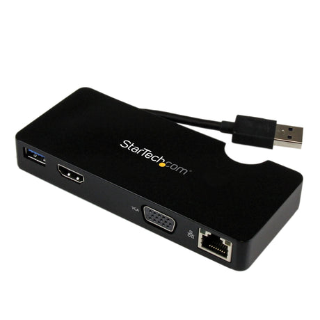EAN 0065030858281 - StarTech.com USB3SMDOCKHV base para portátil y replicador de puertos Alámbrico USB 3.2 Gen 1 (3.1 Gen 1)  imagen 1