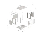 EAN 5901969447552 - Lanberg WF03-5312-10S armario rack 12U Bastidor de pared Gris imagen 12