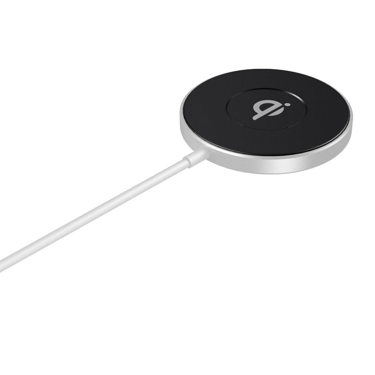 Magnetic Wireless Charger With Usb-C Plug. Charges Up