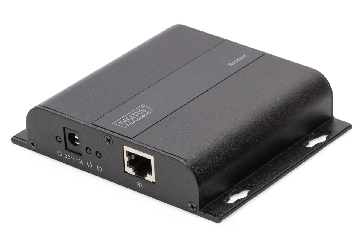 EAN 4016032448990 - Digitus DS-55123 extensor audio/video Receptor AV Negro imagen 2