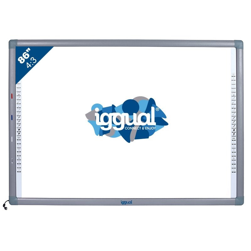 Iggual Pizarra Interactiva Iris 86" 4:3 Infrarroj.