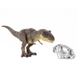 Mattel Jurassic World Stomping Battle Acción T-Rex Mini-Play Figura Gwd67
