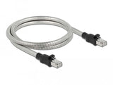 Delock Rj45 Cable Cat.6a U Ftp Mit Metallmantel 3 M