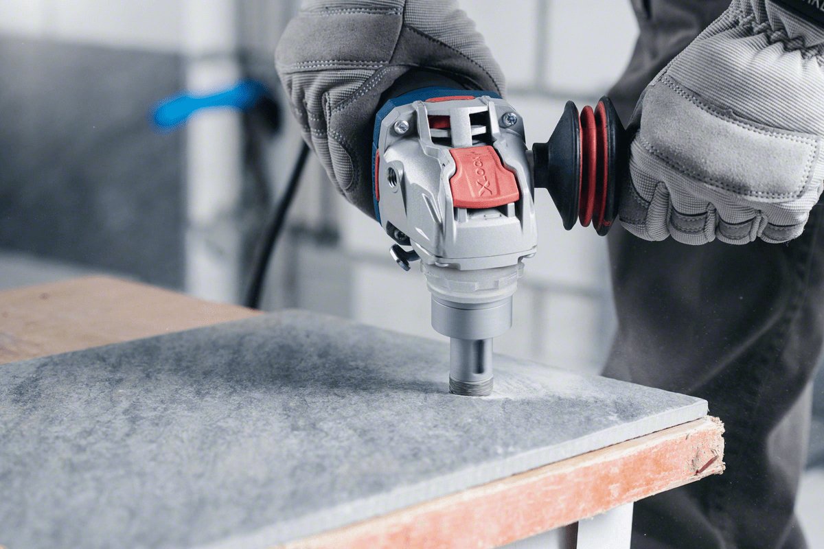 Taladro En Seco De Diamante Bosch Professional X-Lock Best For Ceramic Dry Speed ??Ø 60 Mm 2608599019