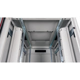 Roline 19-Zoll Netzwerkschrank Pro 42 He, 800x1200 Bxt Glastr Grau