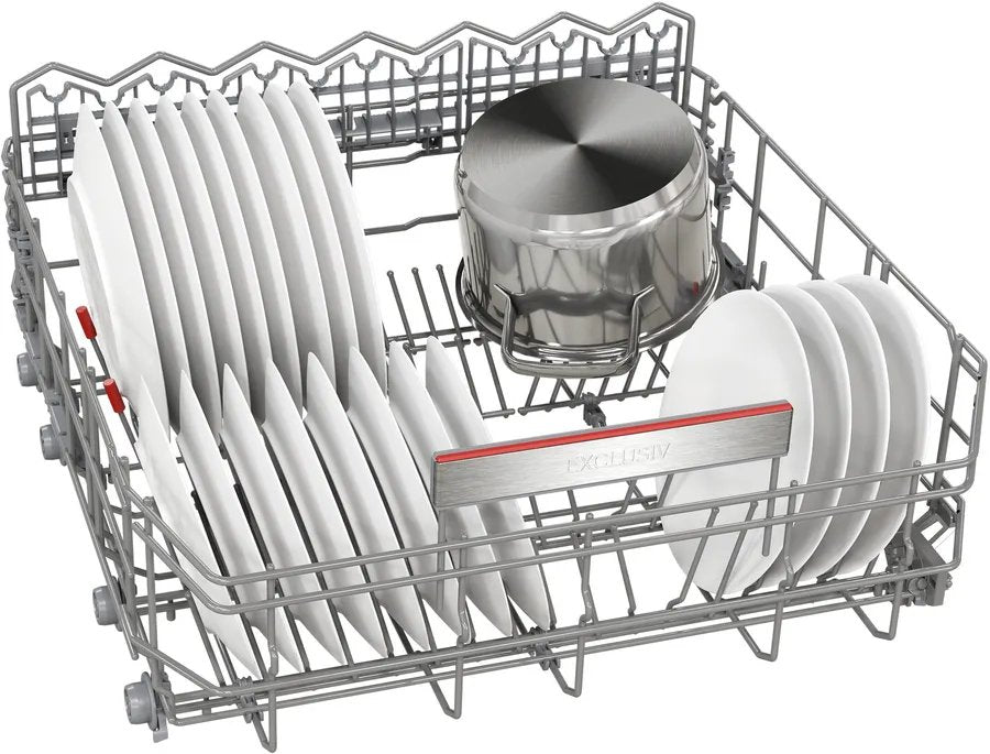 Bosch Home Smu2hts08e Serie 2, Lavavajillas Acero Inoxidable (Cepillado), 60 Cm, Home Connect Smu2hts08e