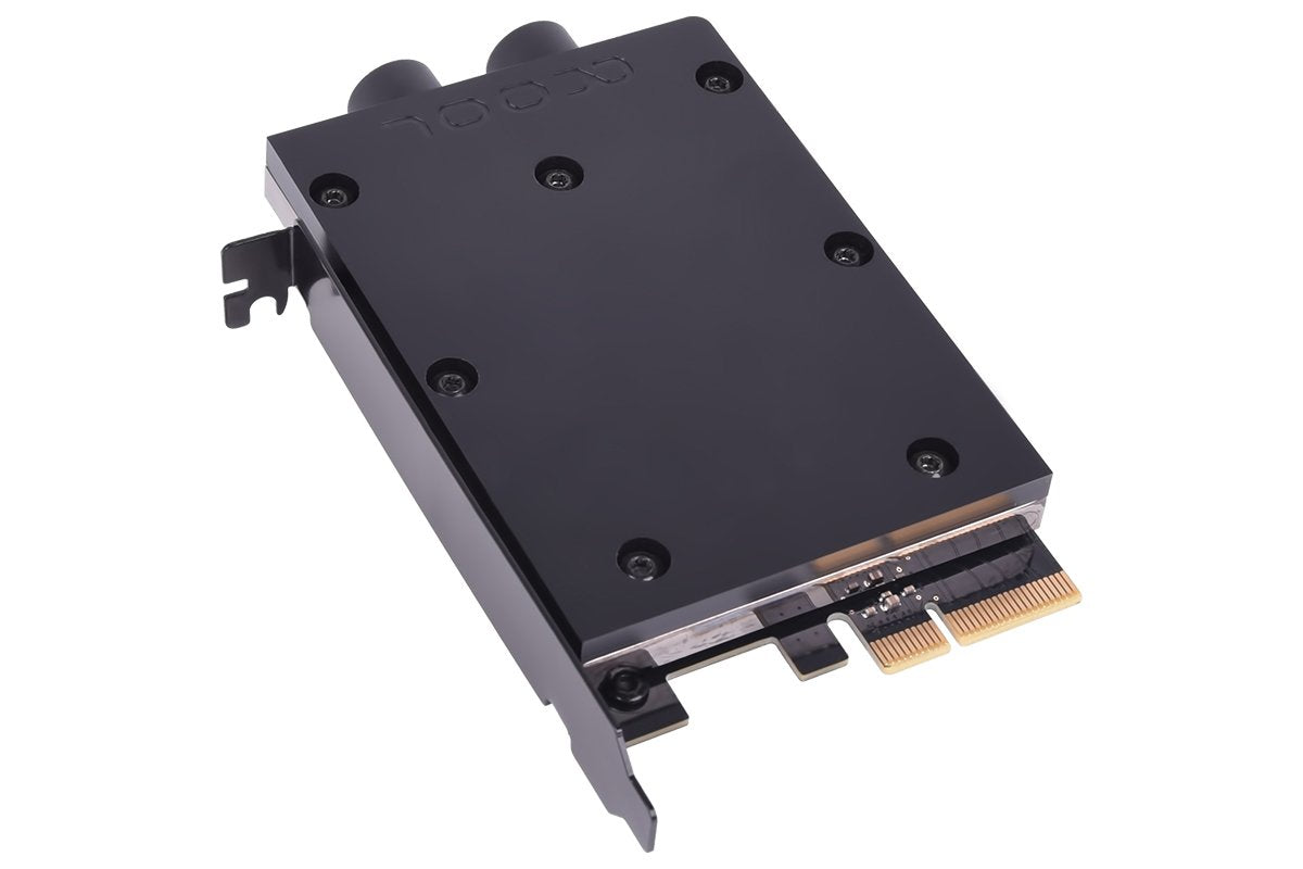 Tarjeta Controleur Pcie 3.0 4x Alphacool Eisblock Hdx-3 Con Waterblock Para Nvme M.2