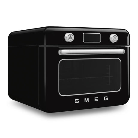 EAN 8017709333850 - Smeg COF01BLEU horno de vapor Pequeño Negro Botones, Giratorio imagen 8