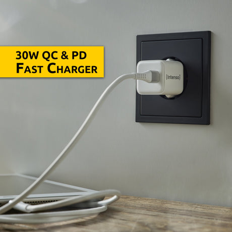 EAN 4034303034086 - Intenso 7803042 cargador de dispositivo móvil Universal Blanco Corriente alterna Carga rápida Interior imagen 6