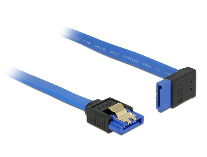 Delock Cable Sata 6 Gb/S Hembra Gerade > Sata Hembra Oben Ge