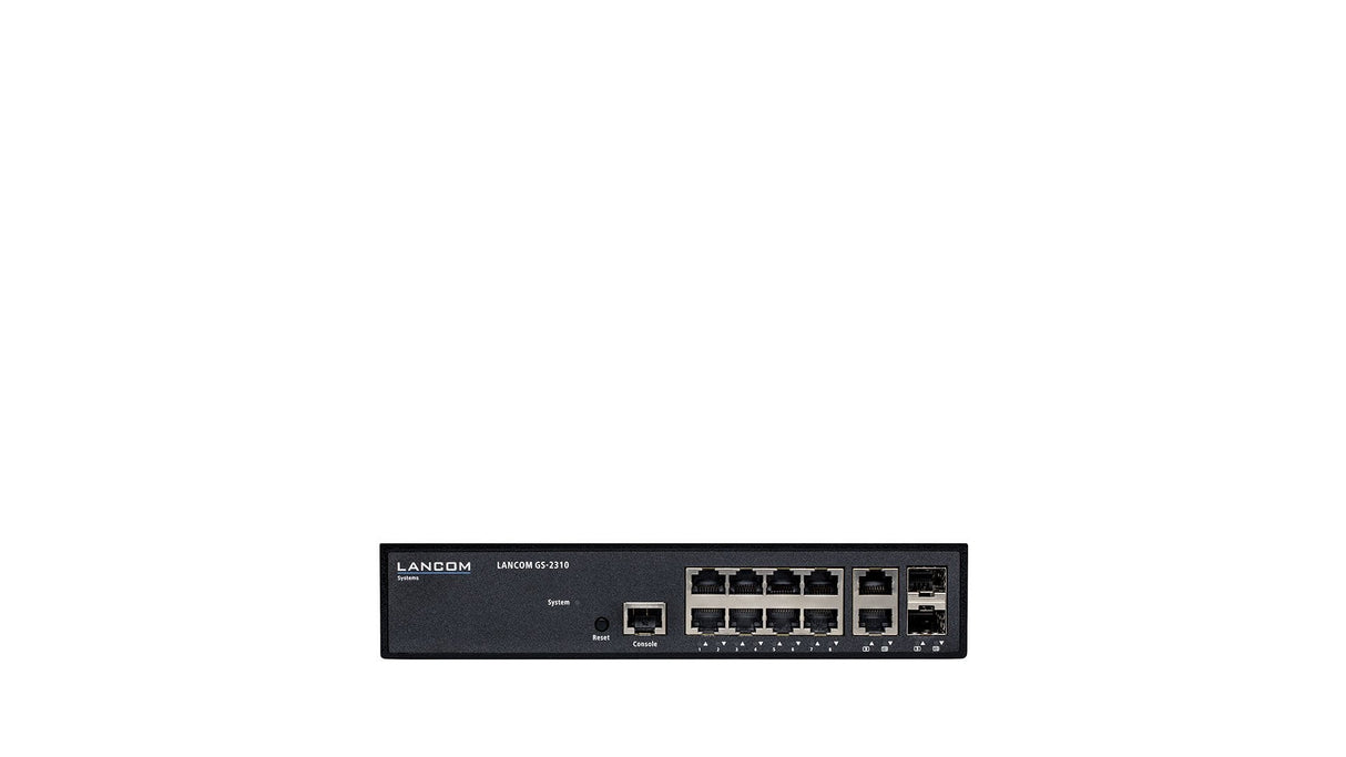 Lancom Gs-2310 Switch 8-Port 8x10/100/1000+2xkombi-Gigabit-Sfp