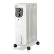 EAN 5608475013911 - Haeger OH-009.006A calefactor eléctrico Interior Negro, Blanco 2000 W Radiador de aceite eléctrico imagen 1