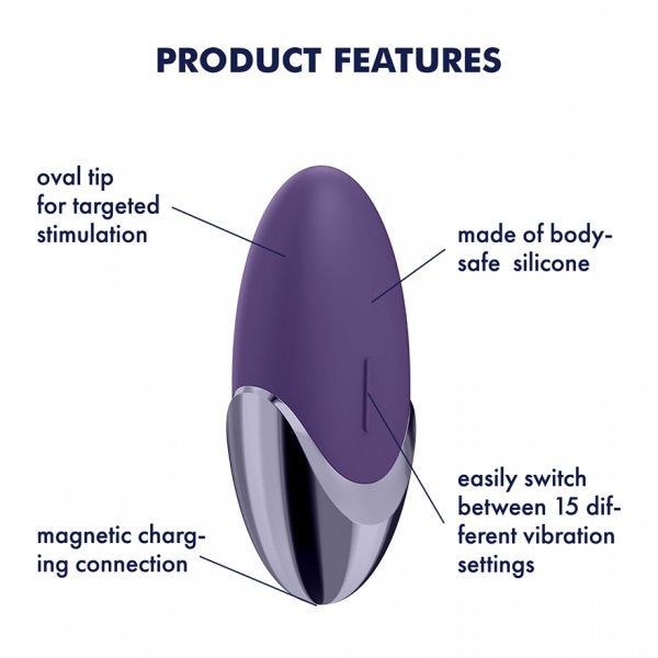 Estimulador Del Clítoris Layons Purple Pleasure
