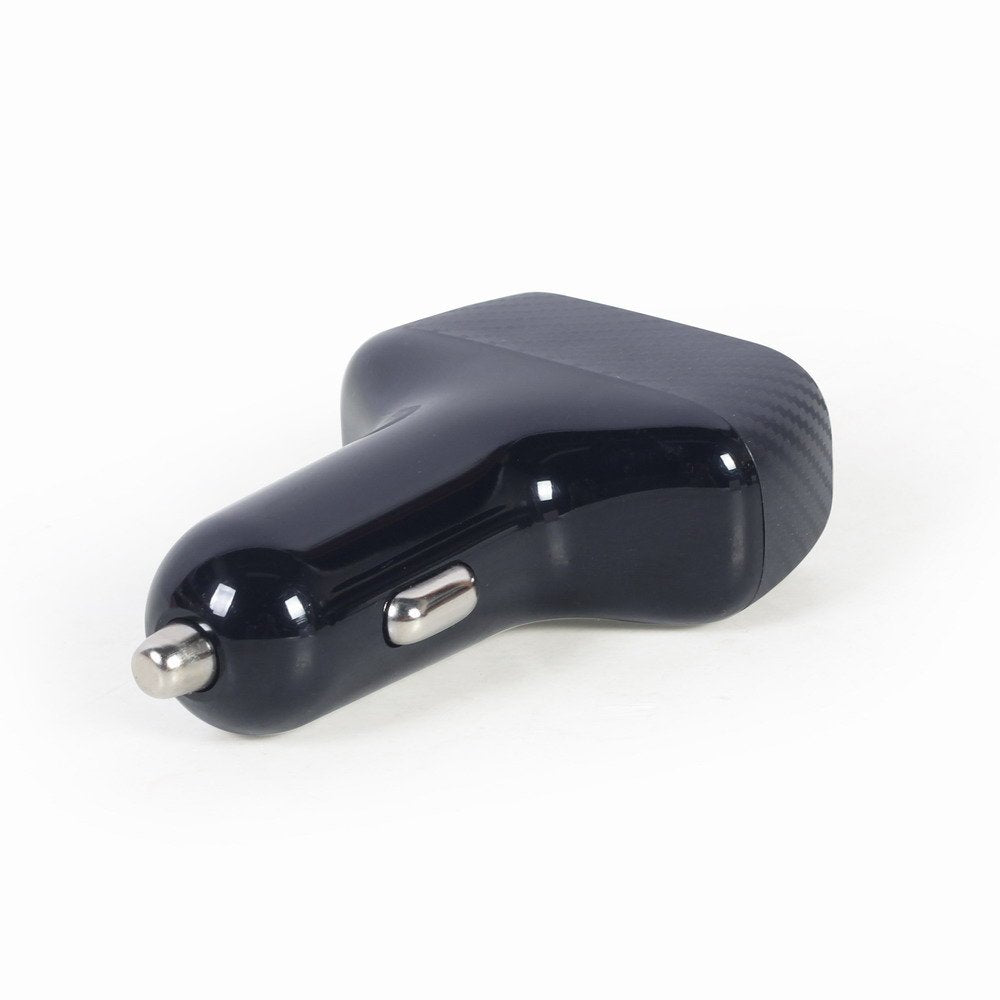 Gembird Ta-U2qc3-Car-01 Cargador Rápido De Coche Usb 2 Puertos Qc3.0 36w Negro