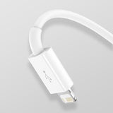 Baseus Cable Superior Series 3-In-1 Fast Charging Data Cable Usb To M+L+C 3.5a 1.5m White (Camltys-02)