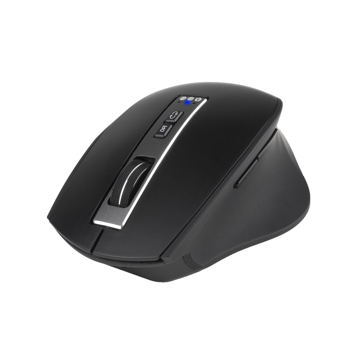 Ratón Ergonómico Inalámbrico Por Bluetooth Ngs Blur-Rb Batería Recargable Hasta 3200 Dpi Negro
