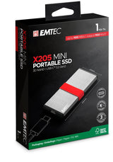 Emtec Ssd 3.2gen2 X205 1tb Portable