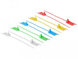 Delock 18826 Presilla Brida Reutilizable De Plástico Colores Surtidos 10 Pieza(S), Atacables  Brida Reutilizable, De Plástico, Colores Surtidos, 20,5 Cm, 2,8 Mm, 10 Pieza(S)