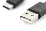 EAN 4016032455240 - Digitus AK-300154-018-S cable USB USB 2.0 1,8 m 2 x USB A USB C 0,48 Gbit/s Negro imagen 4