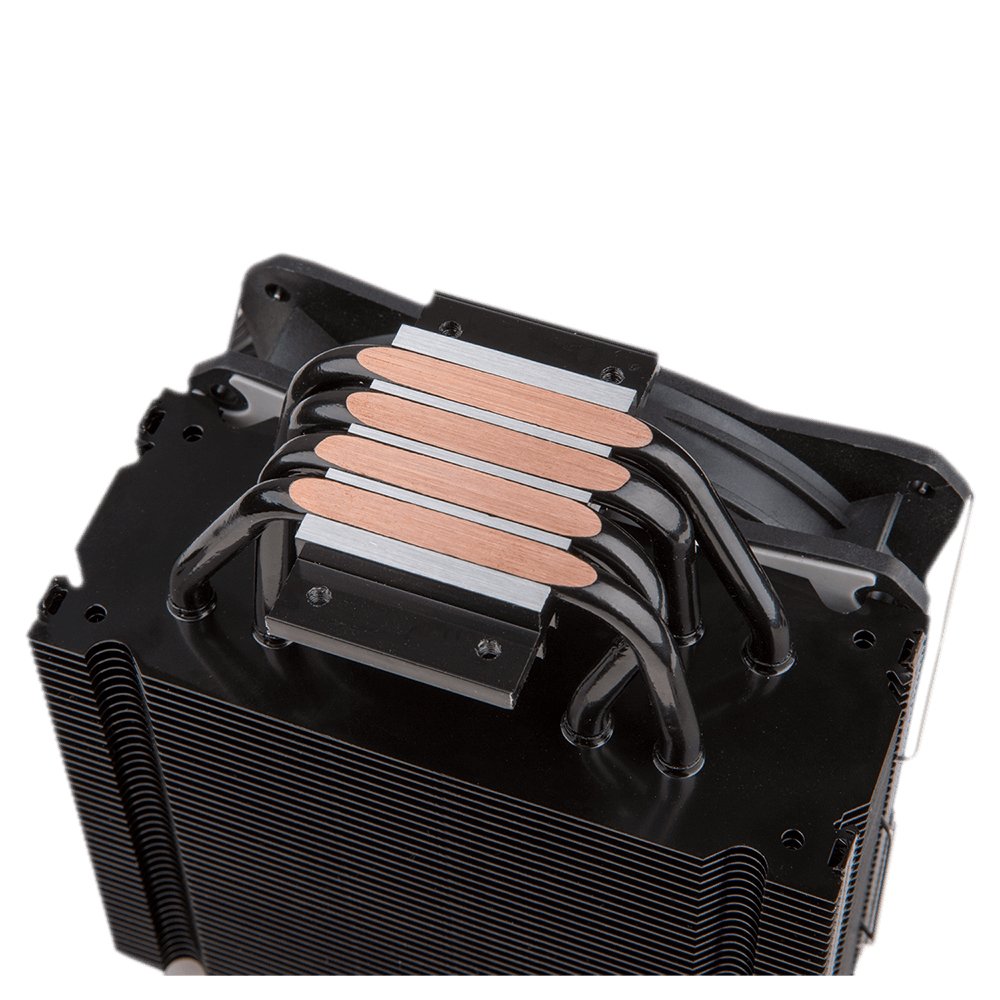 Ventilador Con Disipador Hiditec C12 Pwm/ 12cm