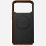 Nomad Traditional Leather Case Iphone 17 Pro Max Brown