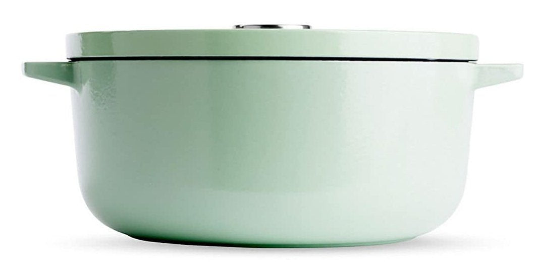 Kitchenaid Bräter Mit Deckel Gusseisen 26cm, Hellgrün
