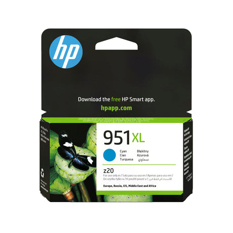 EAN 8861117489766 - HP 951XL High Yield Cyan Original Ink Cartridge cartucho de tinta 1 pieza(s) imagen 1