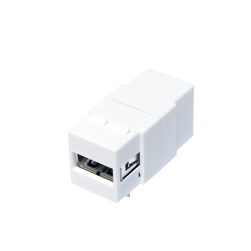 Kab Keystone Verbinder Usb2.0-A > Usb2.0-B F/F, White Logilink
