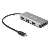 EAN 0065030880480 - StarTech.com HB31C3ASDMB base para portátil y replicador de puertos USB 3.2 Gen 2 (3.1 Gen 2) Type-C Negr imagen 1