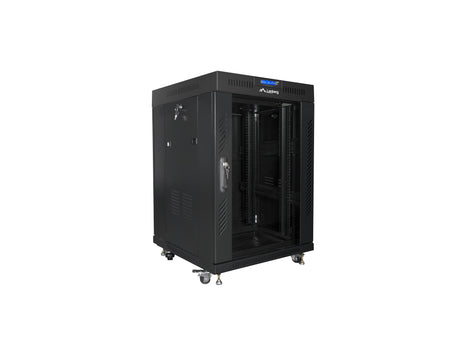 EAN 5901969430356 - Lanberg FF01-6615-12BL armario rack 15U Rack o bastidor independiente Negro imagen 3