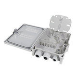 Fttx Distribution Box Max. 24 Fibers, 6x Lc Qd Or Sc Dx, Unloaded, Ip55