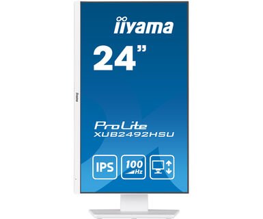 Monitor Iiyama 60,5cm 23,8" Xub2492hsu-W6 16:9 Hdmi+Dp+Usb Ips Wh. Retail