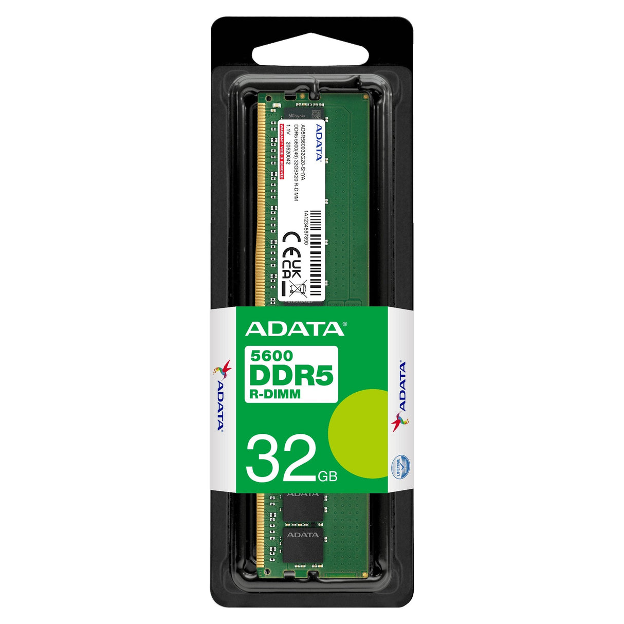 Memoria  Adata Rimm 32gb Ddr5-5600, Ram Ad5r560032g20-Shya Ad5r560032g20-Shya